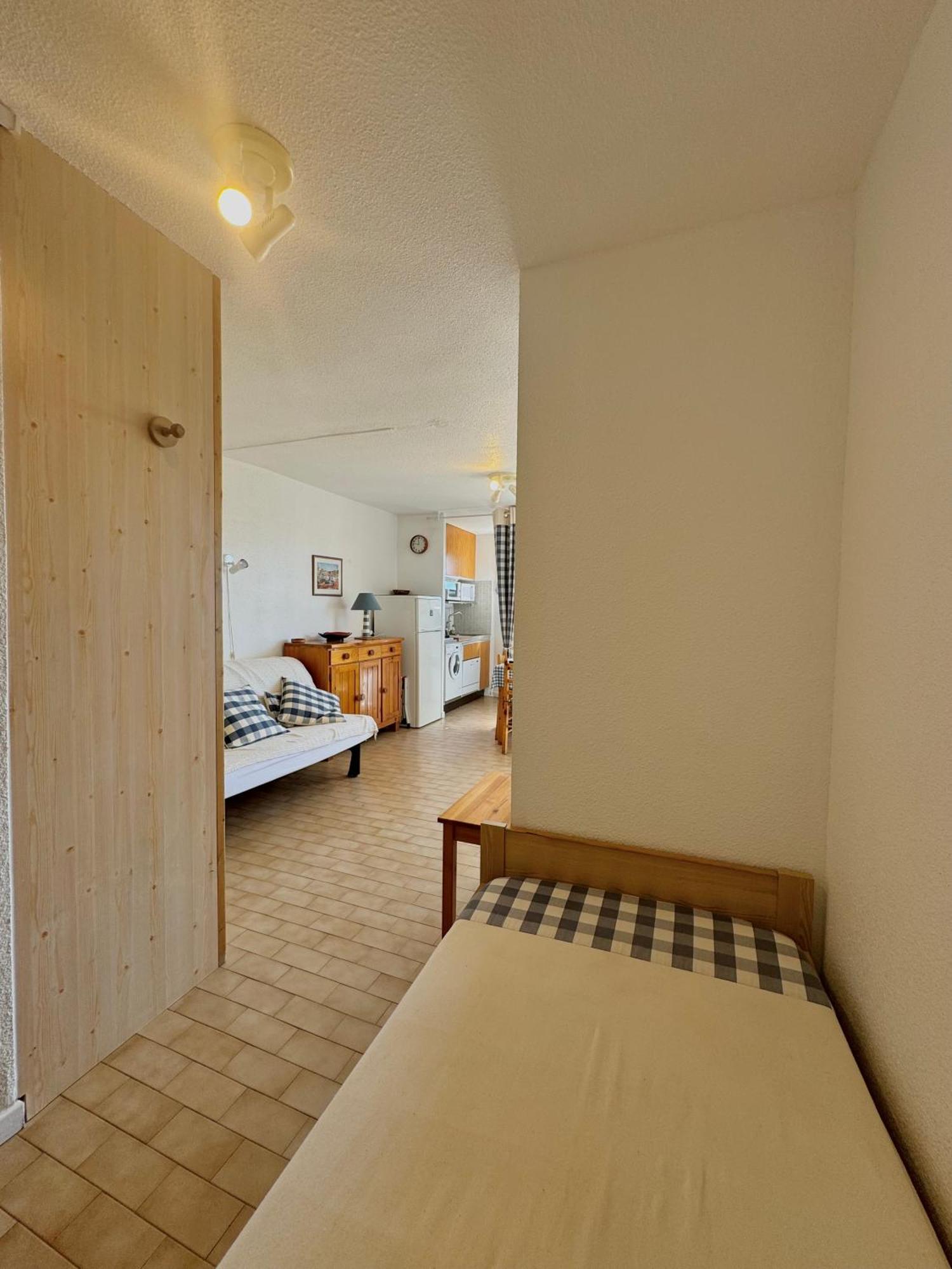studio 3 personnes accès direct plage - parking privé - 3TVP30 Le Barcarès Exterior foto