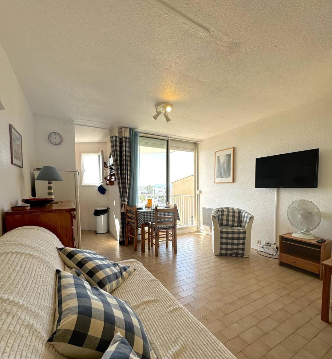 studio 3 personnes accès direct plage - parking privé - 3TVP30 Le Barcarès Exterior foto